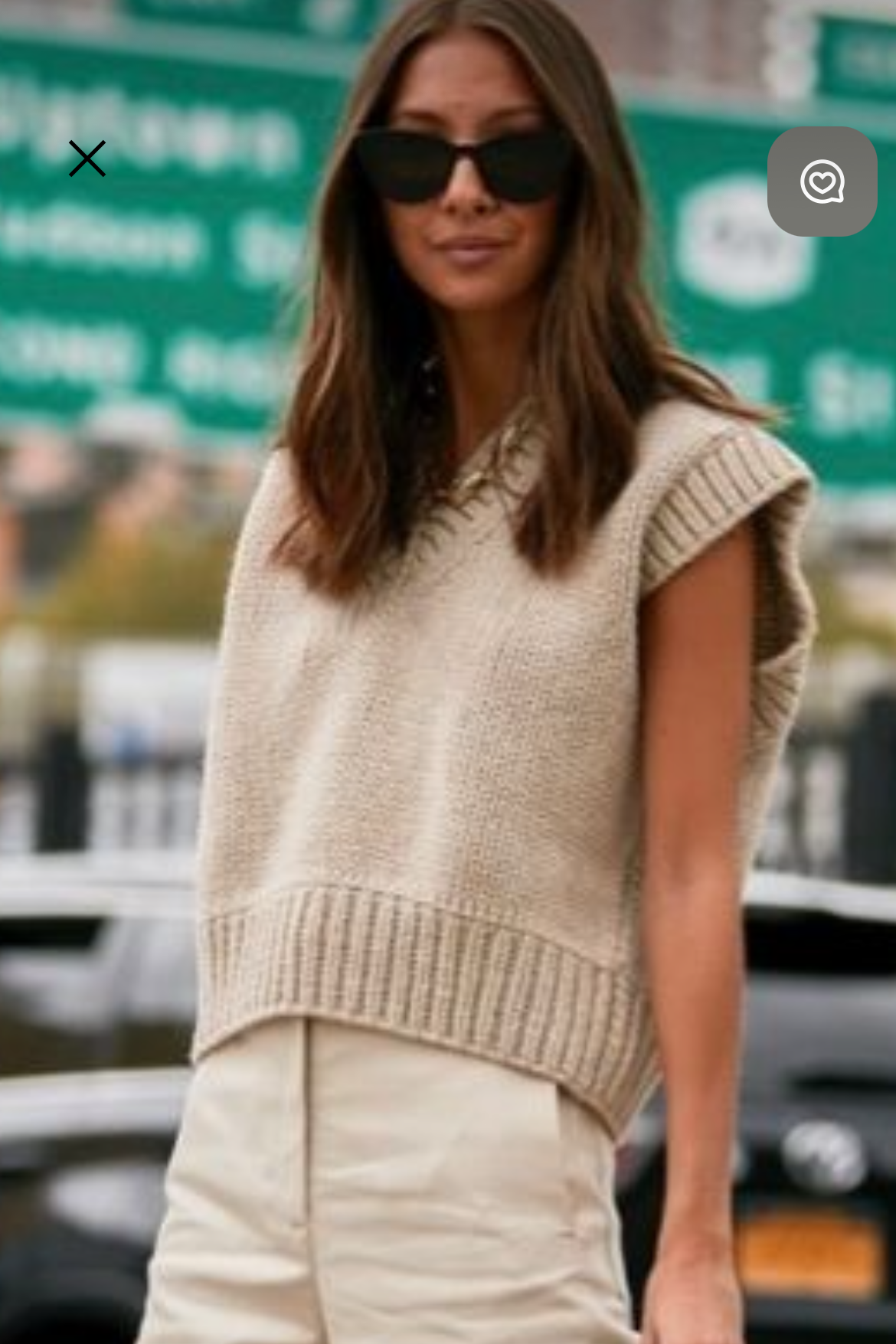 Sleeveless Sand Vest